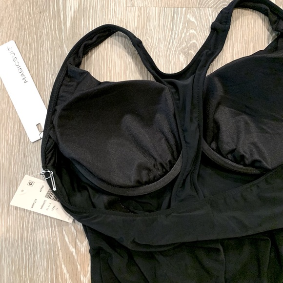 NEW MagicSuit Women's Swimwear Taylor Underwire Bra Removable Cup Tankini Sz 14 - Picture 11 of 16